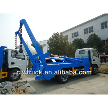 dongfeng 4x2 5000L cheap roll off container garbage truck